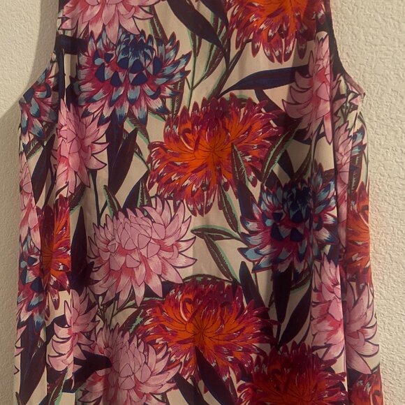 CUPIO FLORAL TANK BLOUSE - Picture 3 of 3
